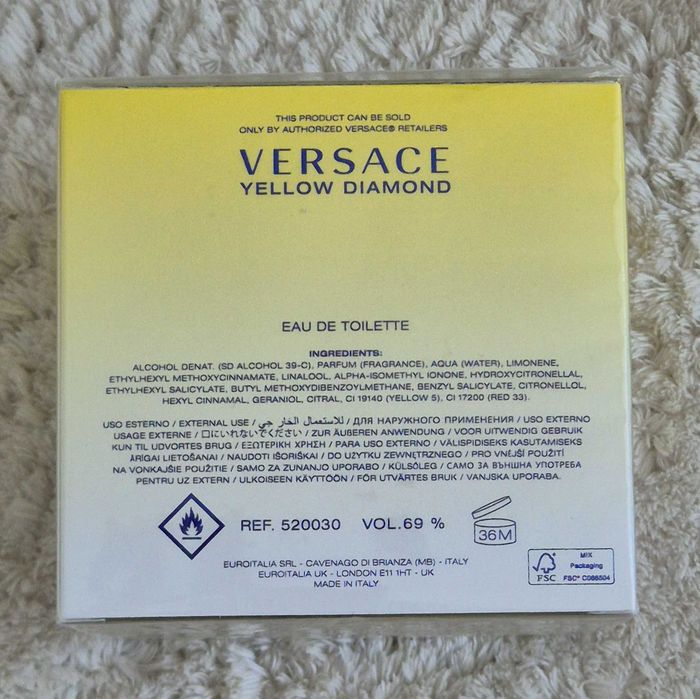 НОВ Парфюм Versace Yellow Diamond 50