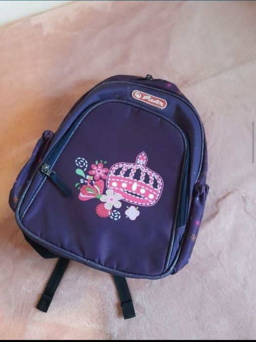 Rucsac nou 7l herlitz ghiozdan scoala fete fata fetita Herlit Queen