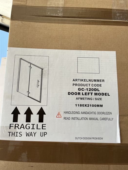 Vand cabine de dus incomplete