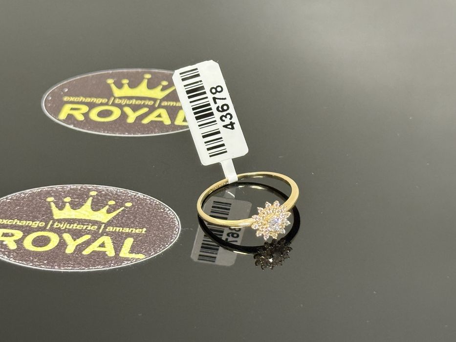 Bijuteria ROYAL : Inel AUR 14K NOU / 1.45 GR