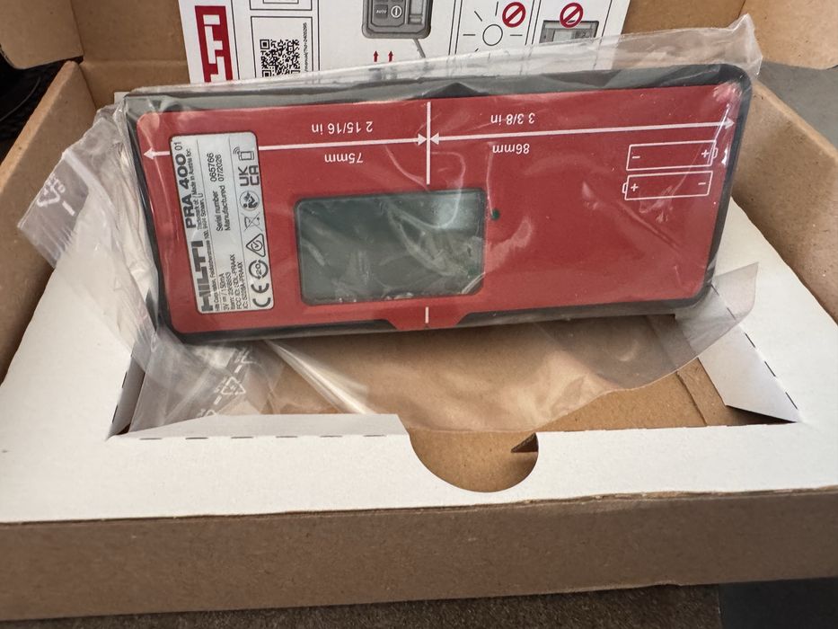 Receptor laser Hilti PRA400