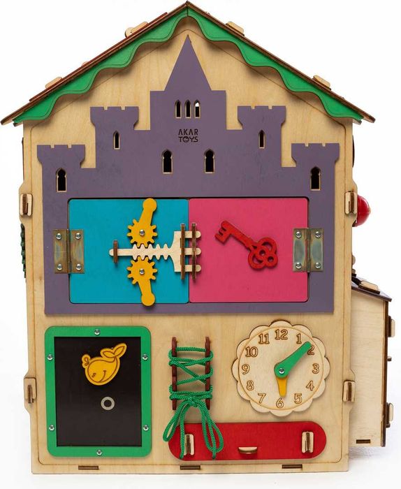 Деревянный Бизи дом Бизикуб в Алматы