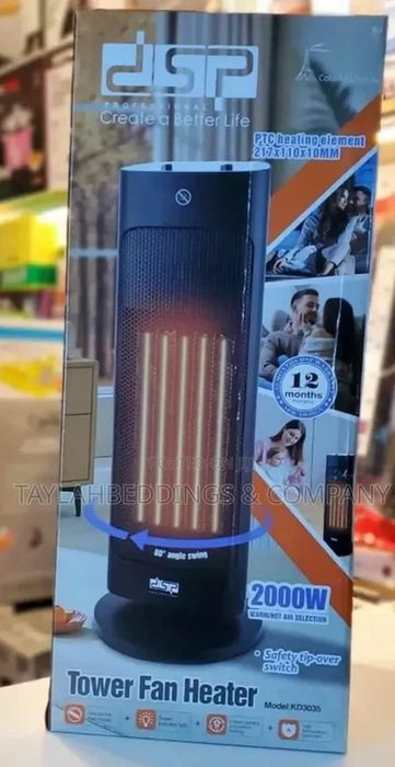 Обогреватель для дома керамический, конвекционный / Тепловентилятор на