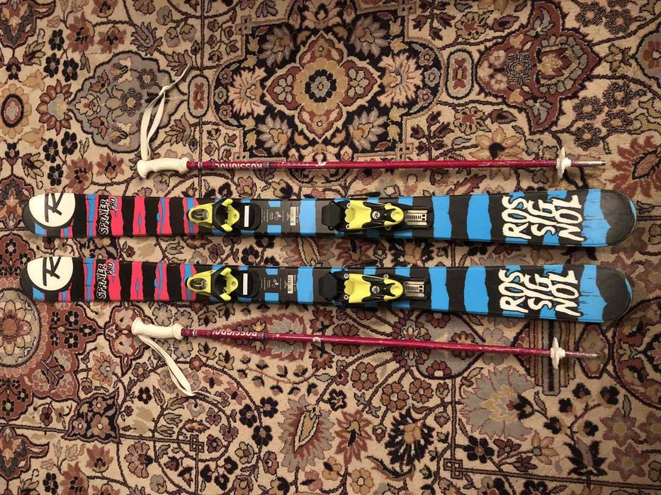 Детски момичешки ски