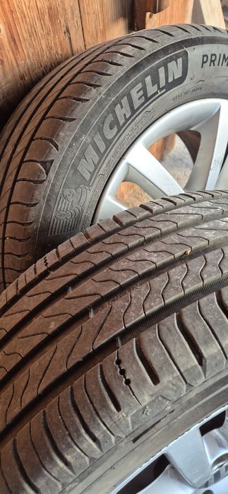 Set 4 Jante Wolfgangen r16 cu anvelope Michelin de vară.