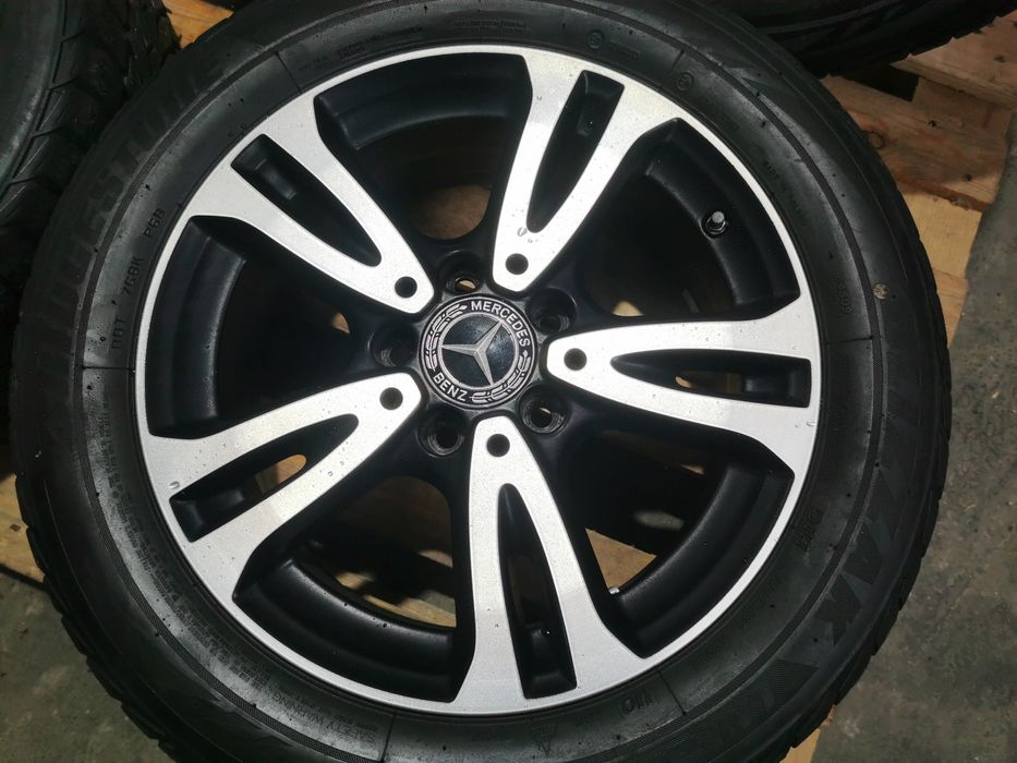 Jante originale Mercedes A- class / B-class  R16 cu anvelope de iarna