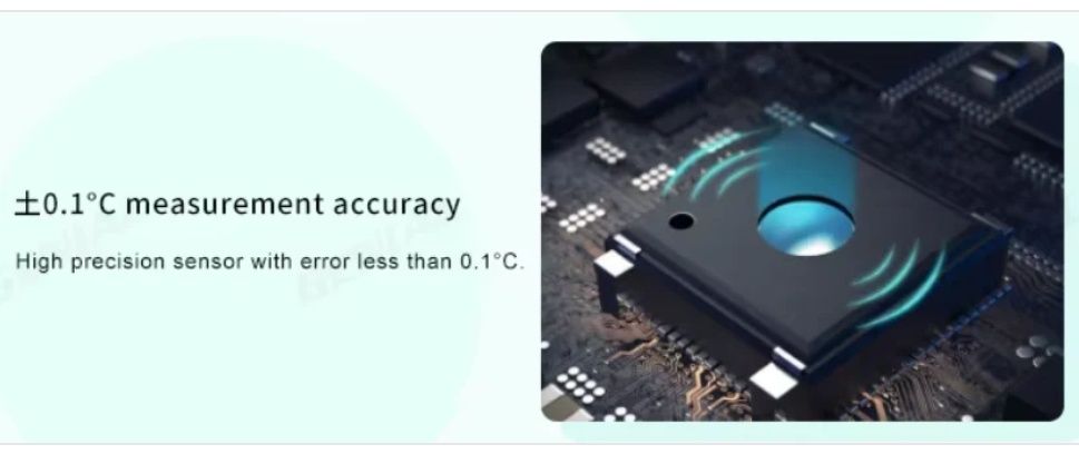 Смарт термометър Genial с приложение и аларма при температура 24/7