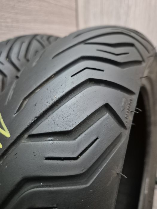 Set anvelope moto 120 70 14 cu 140 70 14 Michelin Citygrip