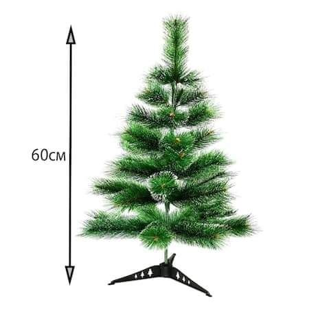 Изкуствена Елха със заснежени връхчета А/  60 см. Или Вариант Б 90см.
