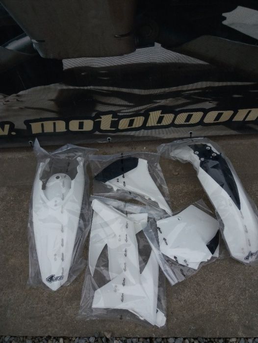 Piese de schimb Kit complet Carene KTM SX/SX-F WHITE