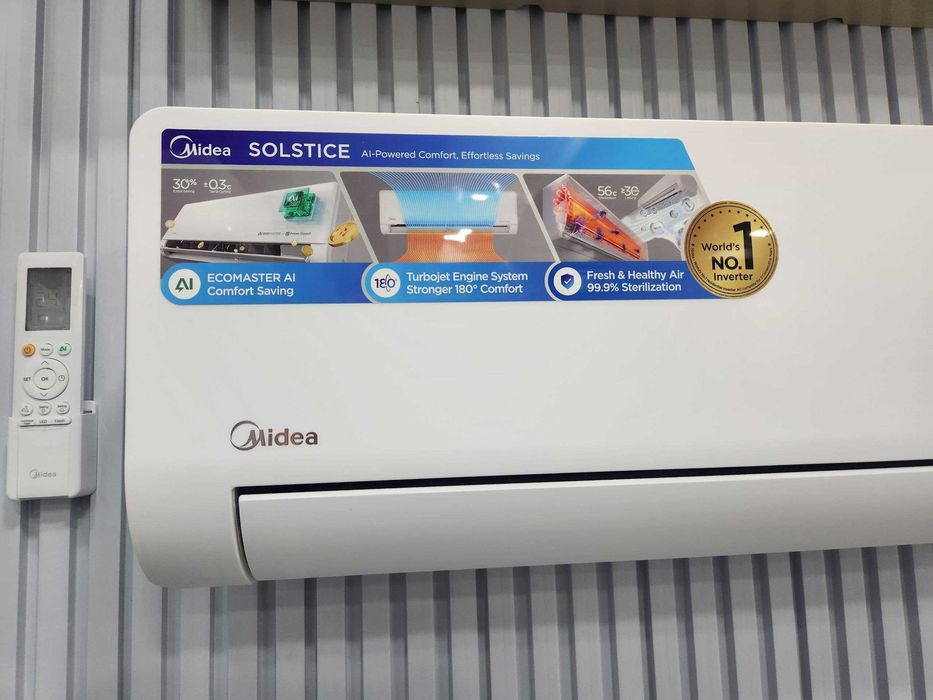 Кондиционер Midea ALBA Pro 12 000 btu Инвертор + AI + Wi-Fi