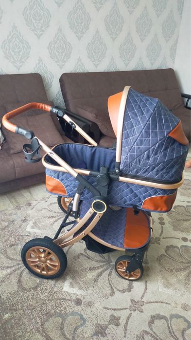Коляска 2в1 люлька, прогулочная