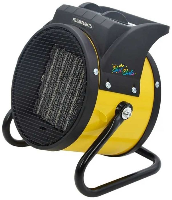 Тепловентилятор обогреватель PTC 3000W желтый
