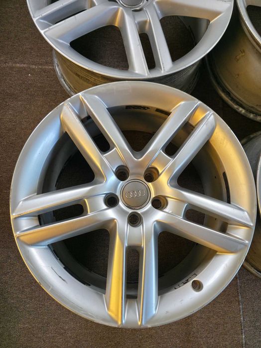 4 Jante Aliaj 5x112 19'' 8.5J ET 45 - OEM AUDI A4 A5 A6 A7 A8 Q3 Q5 Q7 - Stare BUNA - SUPER PRET !