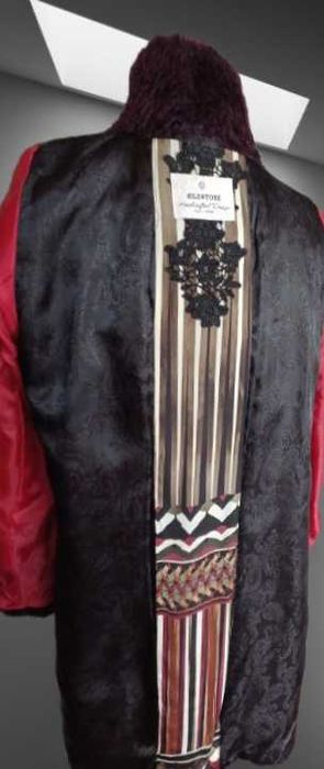 Палто, мохер,вълна и коприна.