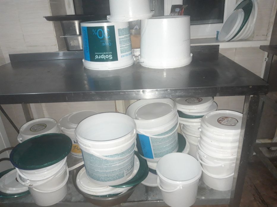 Пластиковые ведра