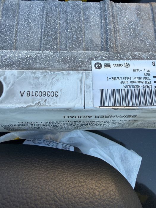 Kit chit airbag volan plansa bord centuri skoda octavia 3 rapid fabia