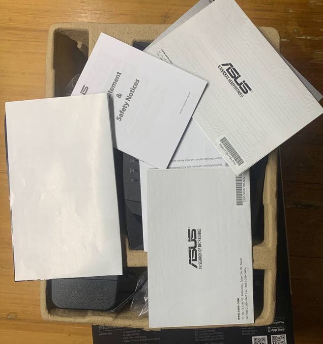 Роутер ASUS AX3000 RT-AX58U