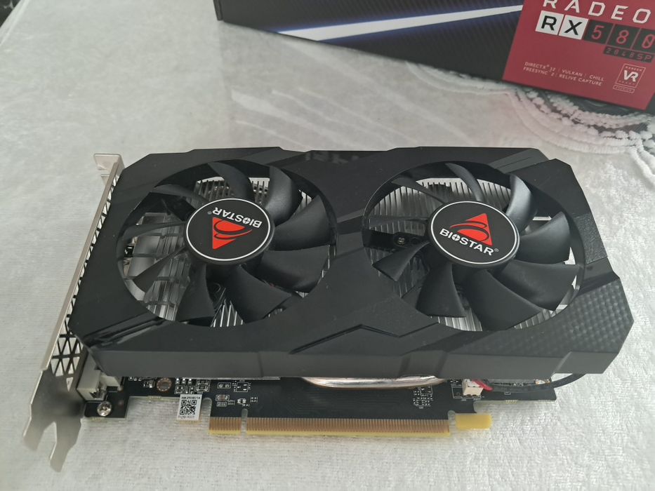 Placă video Biostar Radeon RX 580 2048SP – 8GB