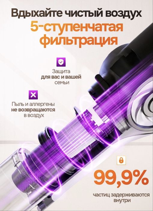 Продам беспроводной пылесос