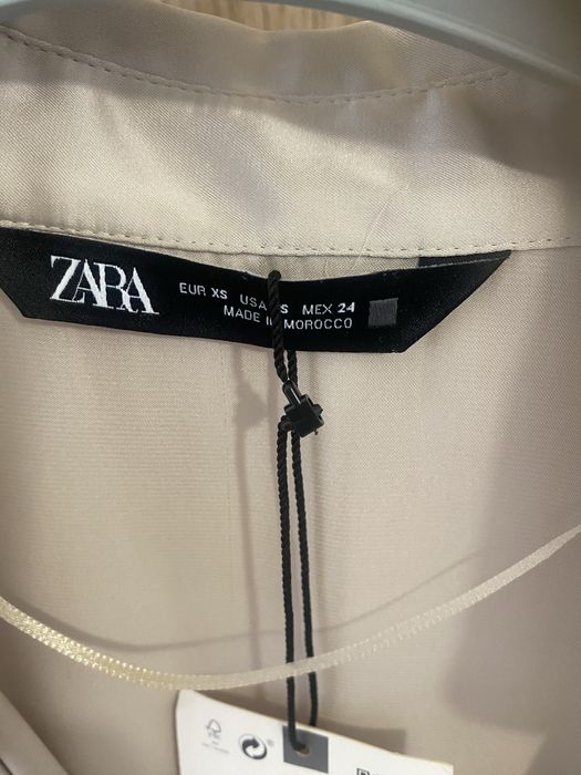 Zara дамска риза сатен