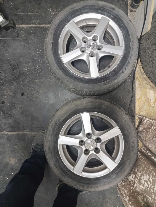 Диски с резиной на пассат б5.