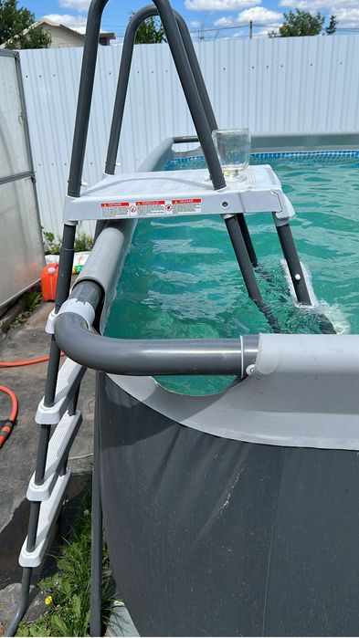 Каркасный бассейн intex 732 см длина.
