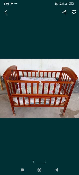 Манеж сатылады, матрасы мен люлкасымен. Таза әрі жаңа