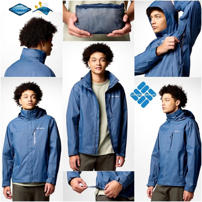 Columbia OMNI-TECH™ ВЕТРОВКА ДОЖДЕВИК Премиум класса из США