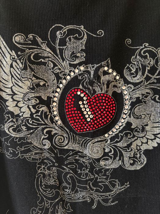 Y2K потник с камъчета