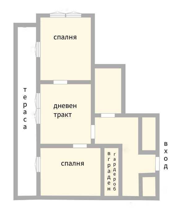 Продава се Тристаен апартамент в Търговище, Център - 85 кв.м за 642 €/кв.м - Снимка #11