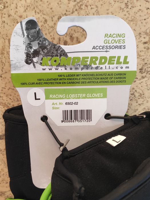 Manusi de schi Komperdell, marimea L, Noi cu eticheta