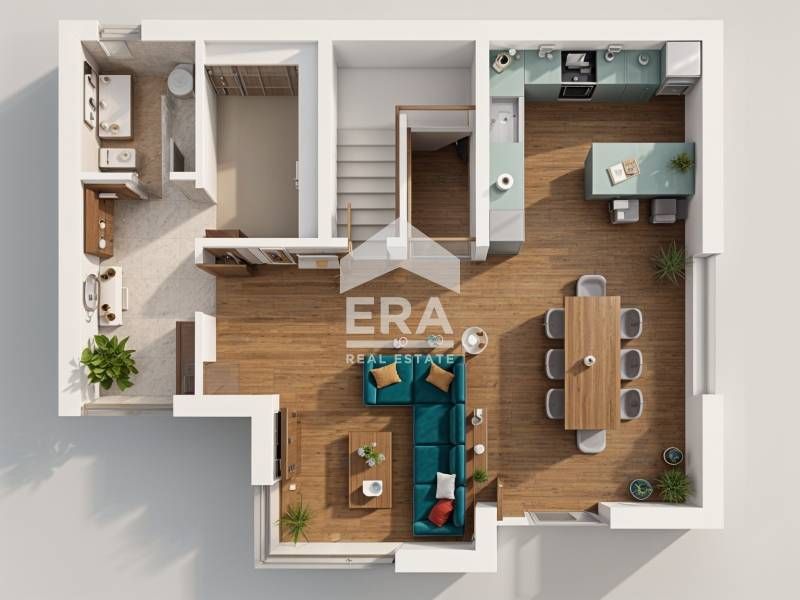 Стилна къща в строеж (пред акт 15), с морска панорама и 3 самостоятелн