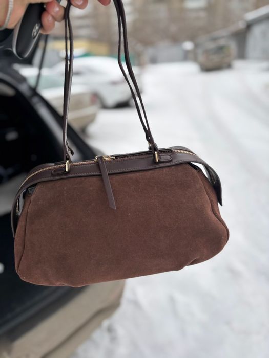 Продам сумку кожа нат замш