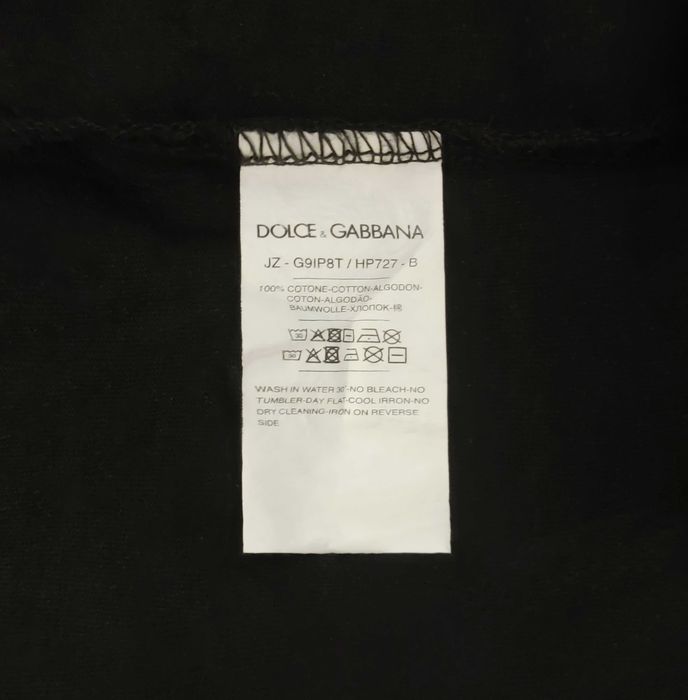Tricou Dolce Gabanna Black Velvet