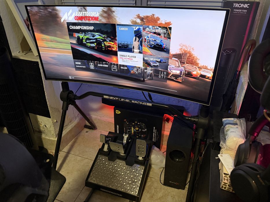 Sim Racing setup Thrusmaster