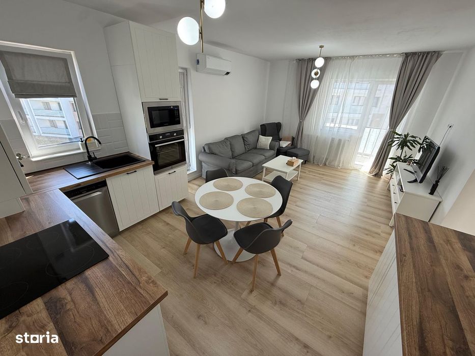 Str. Daliei - Ap. 3 camere, mobilat si utilat + 2 parcari