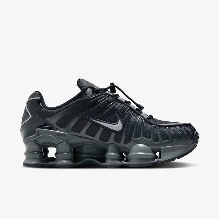 ПРОМО! Nike Air Shox Triple Black and Silver