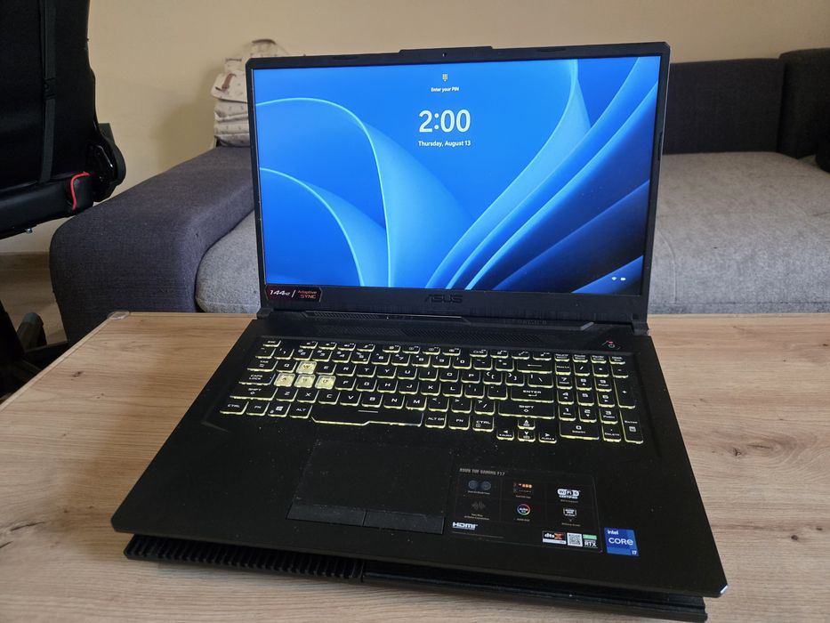 ASUS TUF F17 (FX706HCB) – 17.3" 144Hz / i7 / RTX 3050 / 1TB SSD