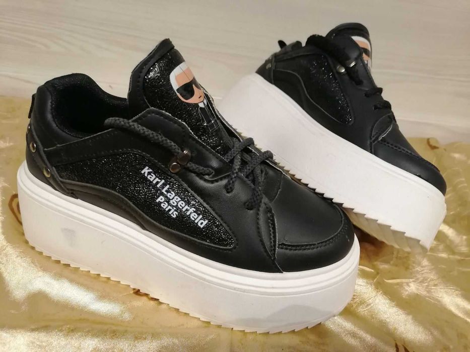 Karl Lagerfeld Дамски маратонки , сникърси , обувки , 37 номер