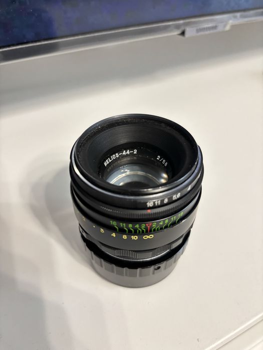 продам Объектив Гелиос-44-2. Переходник Fuji X mount.  15 000