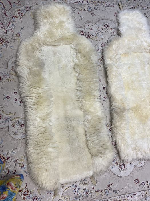 Продам натуральный чехол овчина , после химчистки