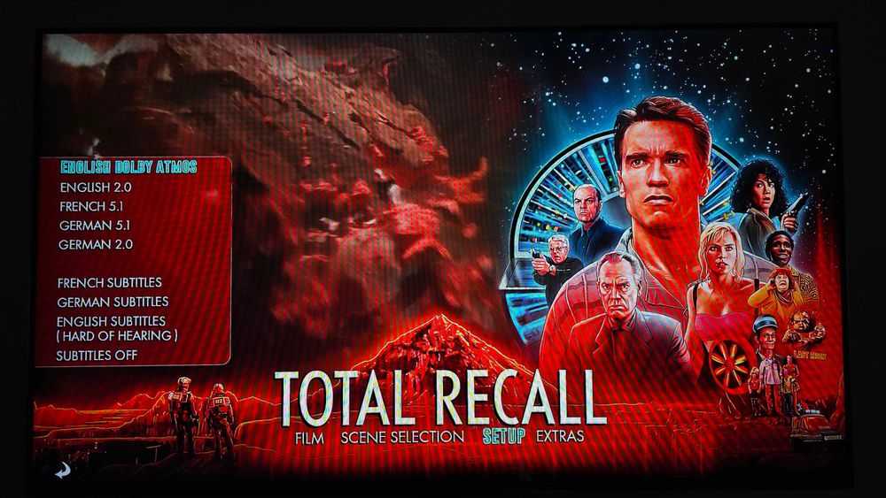 Vand steelbook bluray Total Recall (1990), nerulat, A Schwazenegger.