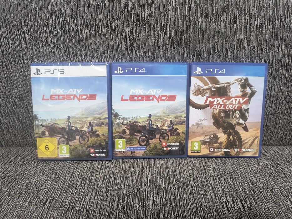 MX Vs ATV All out , Legends  PS4 PS5