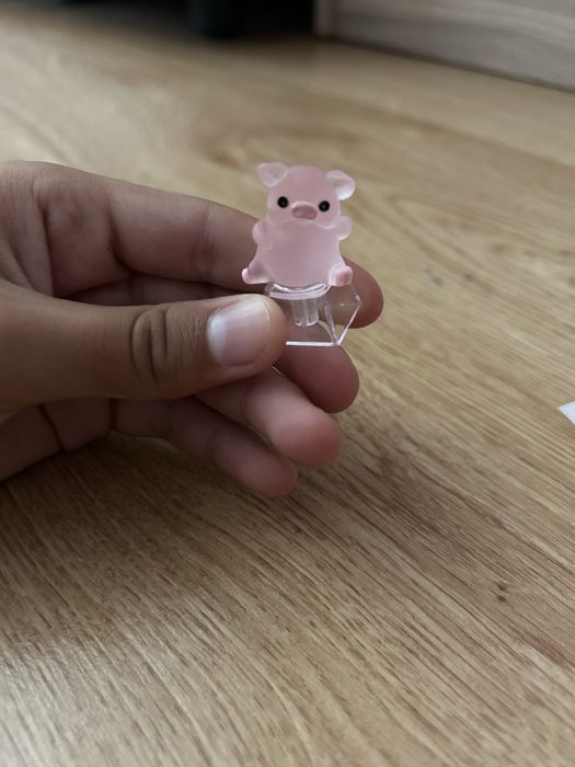 Клавиш (Keycap) с розово прасенце за механична клавиатура – нов