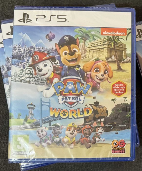 чисто нова Paw Patrol Grand Prix за PS5, Пес патрул