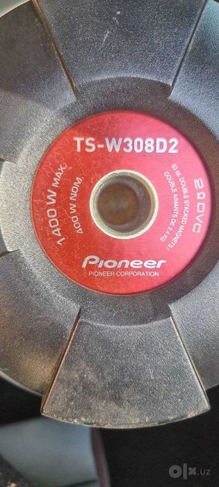 Сабвуфер Pioneer TS-W308D2 1400W оригинал с ящиком