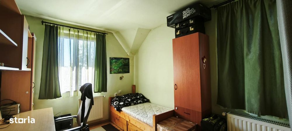 Casa 160 mp, 5 camere, garaj, 900 mp teren, mobilata/utilata complet