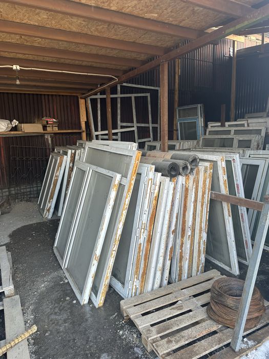 Бу новые окна двери форточки