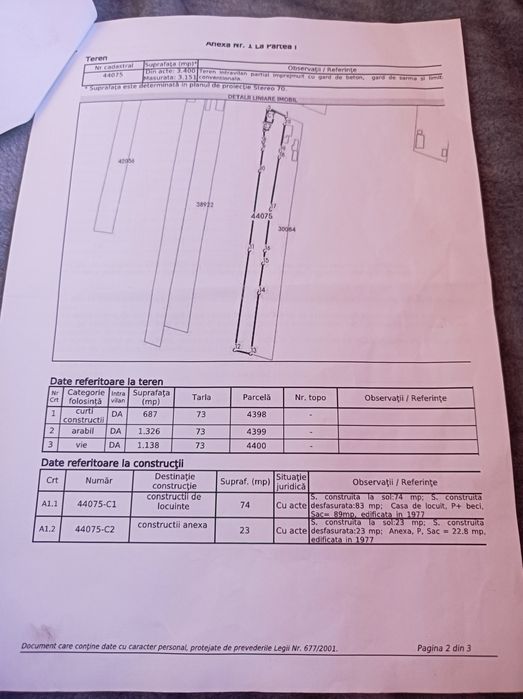 Casa mobilata cu pivniță plus anexe  renovata recent